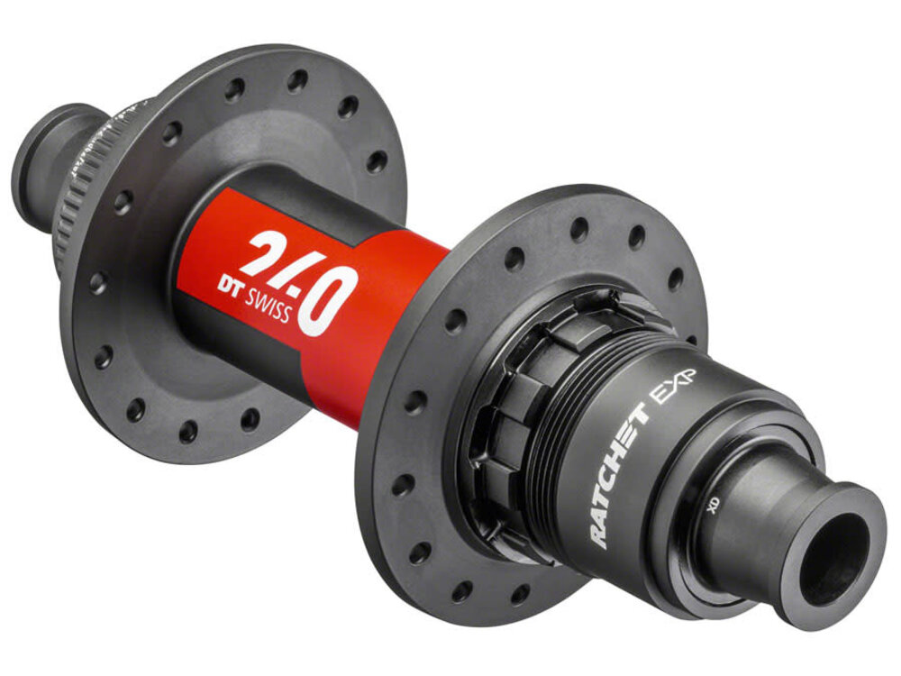 DT Swiss DT Swiss 240 EXP Rear Hub - 12 x 148mm, Center-Lock, XD, Black/Red, 28H, 36pt