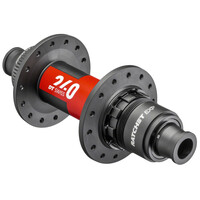 DT Swiss 240 EXP Rear Hub - 12 x 148mm, Center-Lock, XD, Black/Red, 28H, 36pt