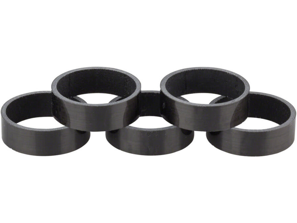 Whisky Parts Co. WHISKY 10MM UD CARBON SPACER MATTE BLACK SINGLE