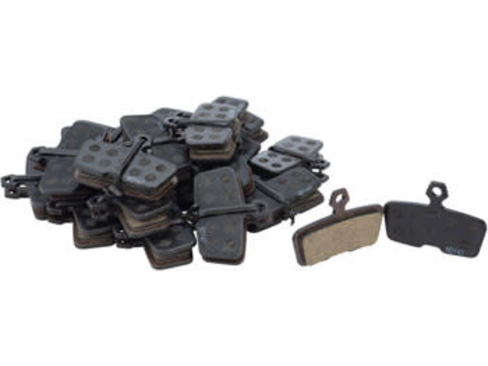 Sram SRAM Disc Brake Pads - Organic Compound, Steel Backed, Quiet, For Code/Code R/Code RSC/Guide RE, Bulk Box of 20 single