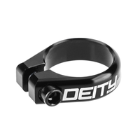 Circuit Seatpost Clamp, 38.6mm, Black