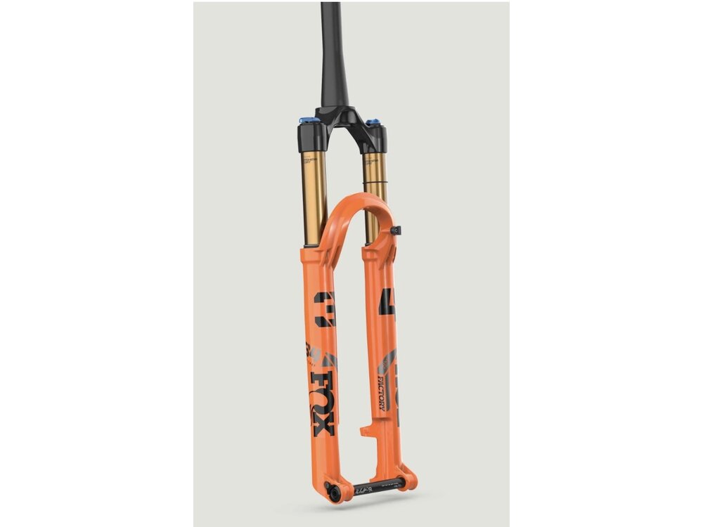 FOX 2025, 34, K, FLOAT SC, 29in, F-S SC, 120, Grip SL, Remote-Adj, Psh-Lk, (10pm CP), Shiny Orange, Black/Clear Logo, Kabolt 110, BLK, 1.5 T, 44mm Rake Shiny Blk, AM