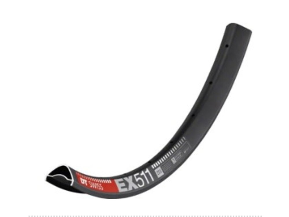 DT Swiss DT Swiss EX 511 Rim - 27.5", Disc, Black, 28H