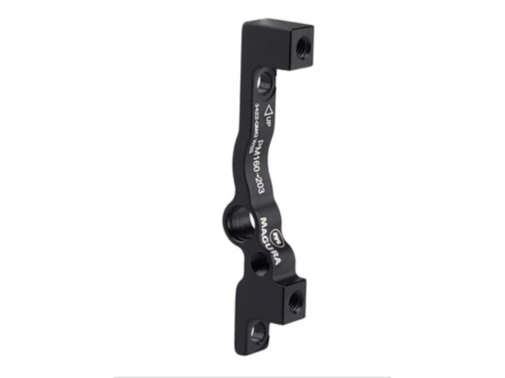 Magura Magura  QM 42 ABS Wheel Speed Sensor Disc Brake Adaptor - 160mm Mount to 203mm Rotor, Post Mount