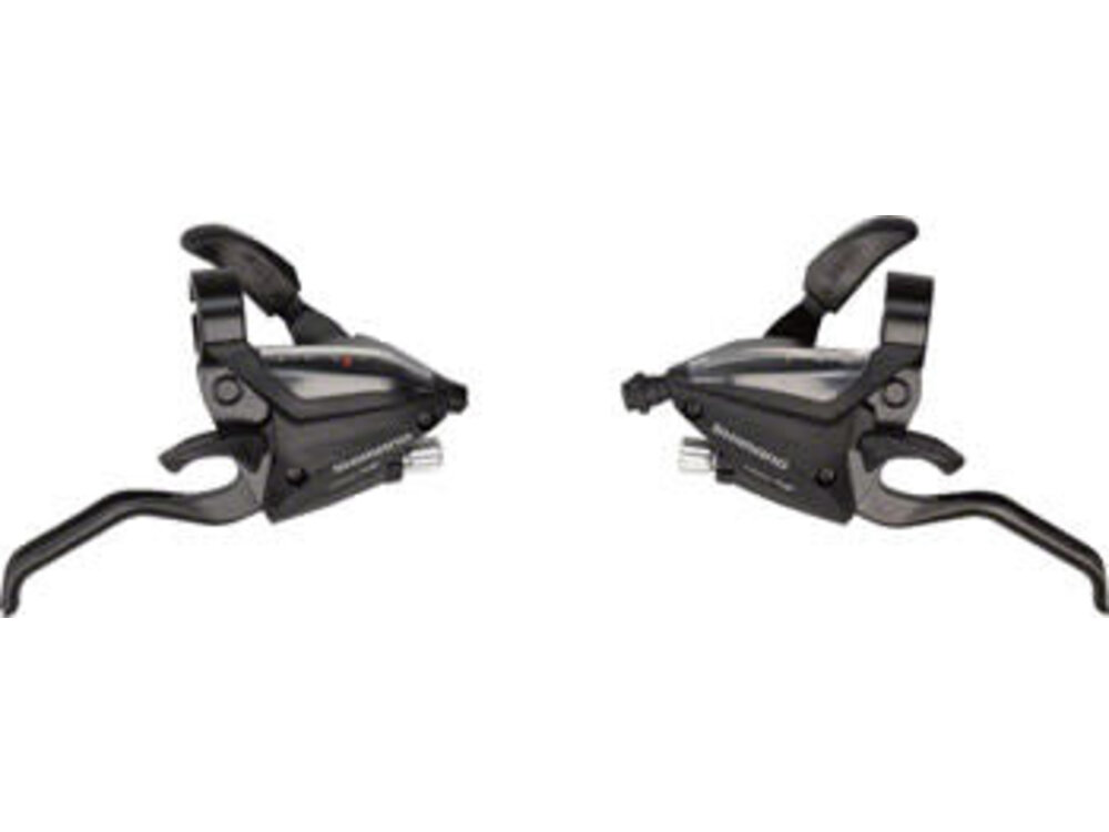 Shimano Shimano ST-EF500 3 x 7-Speed Brake/Shift Lever Set Black