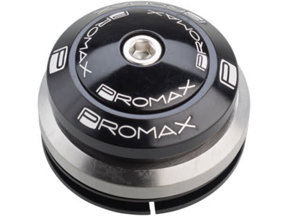Promax Promax IG-45 Alloy Sealed Integrated Tapered 1-1/8 Top, 1.5" Bottom Headset Includes 1-1/8" Fork Race Black