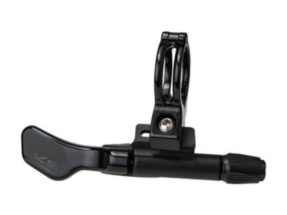 KS KS Southpaw Dropper Post Remote Lever - 22.2mm Clamp, Alloy