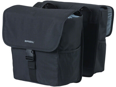 Basil Basil Go Double  Pannier - 32L, Black