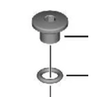 BL-M6000 BLEED SCREW & O-RING