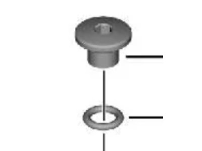 Shimano BL-M6000 BLEED SCREW & O-RING
