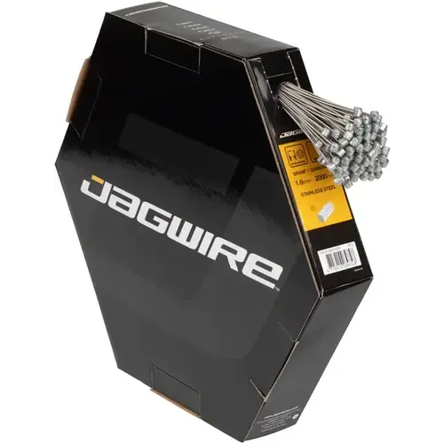 Jagwire Jagwire Brake Cable Basics 1.6x2000mm Stainless SRAM/Shimano MTB, Box of 100 Jagwire Jagwire Brake Cable Basics 1.6x2000mm Stainless SRAM/Shimano MTB, Box of 100