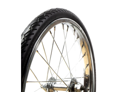 Tannus Mini-Velo 16"x1.25 (32-349) Midnight Black Airless Tire