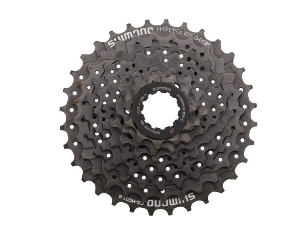 Shimano Shimano Altus CS-HG31 Cassette - 8 Speed, 11-32t, Black
