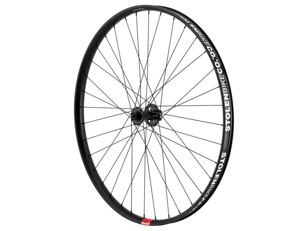 Stolen Stolen Rampage Front Wheel - 29", QR x 100mm, Disc Brake, Black