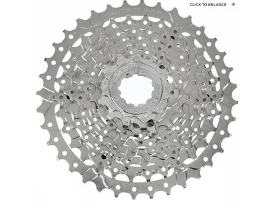 Shimano CASSETTE SPROCKET, CS-HG400-9, 9-SPEED, 12-14-16-18-21-24-28-32-36T