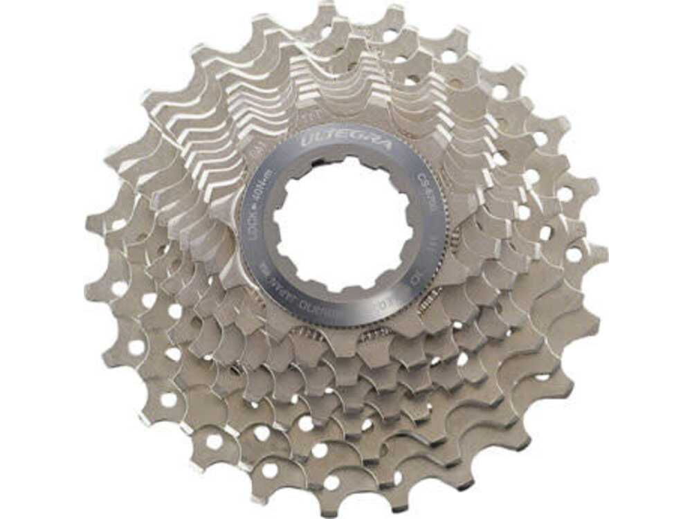 Shimano Shimano Ultegra CS-6700 Cassette - 10 Speed, 11-28t, Silver