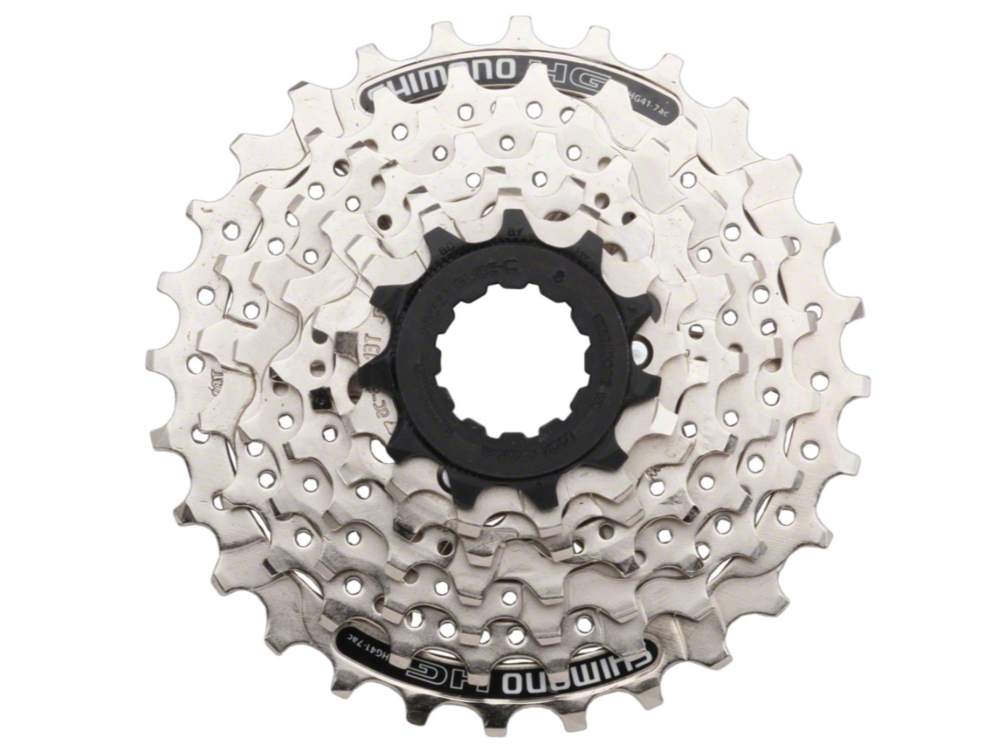 Shimano Shimano CS-HG41 Cassette - 7 Speed, 11-28t, Silver