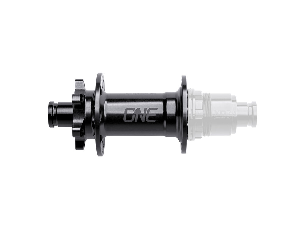 OneUp Components 6B-Disc Rear Hub, 12x148mm, No FH, 32h, Black