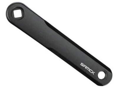 SAMOX Samox E3 SH Ebike Crank Arm Set - 160mm, JIS Square Taper, 5mm offset, Black