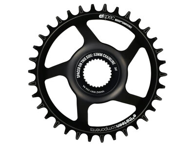 e*thirteen Helix Core e*spec C-ring, Bosch CX/SX, 36t -Black