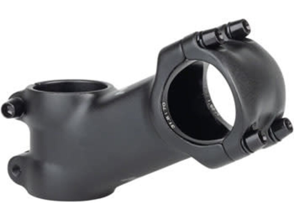 MSW MSW 25 Stem - 70mm, 31.8 Clamp, +/-25, 1-1/8", Aluminum, Black