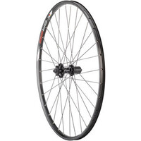 Quality Wheels Value Double Wall Series Disc Rear Wheel - 29", QR x 135mm, 6-Bolt, HG 10, Black, Clincher, 32H