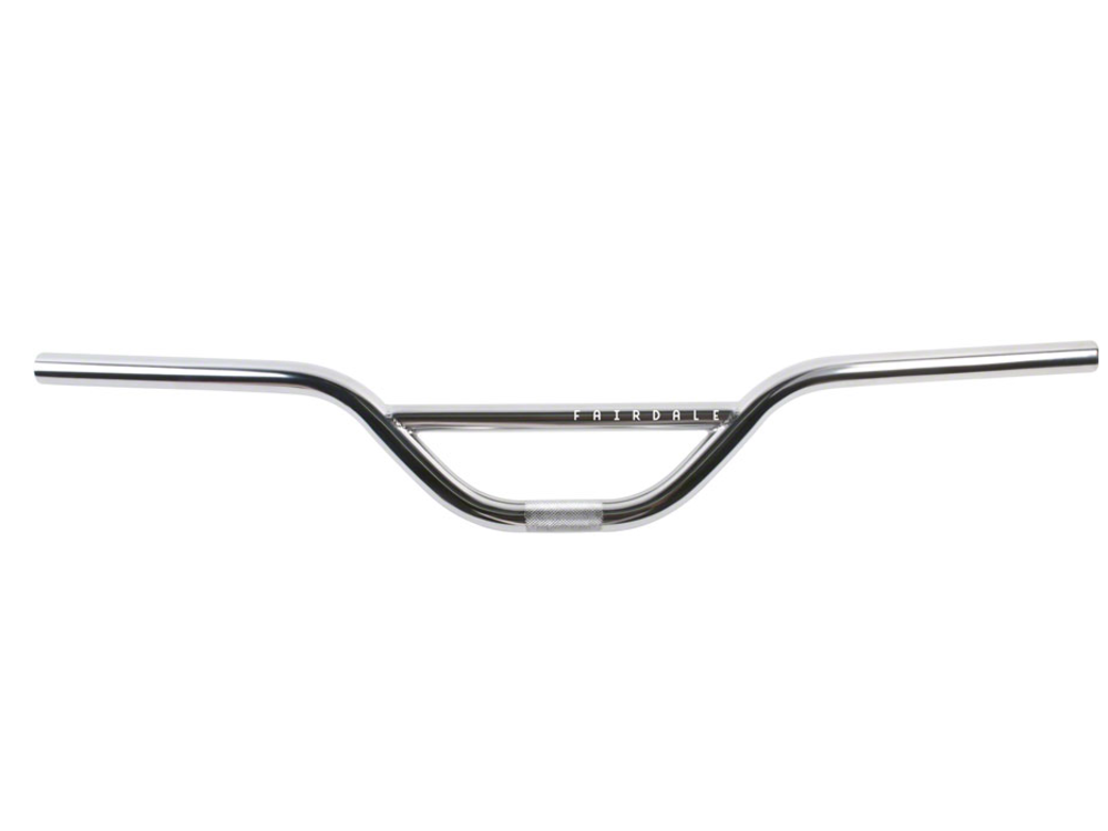Fairdale Fairdale MX-4 Riser Handlebar - 22.2mm 28 Wide 4 Rise Chrome