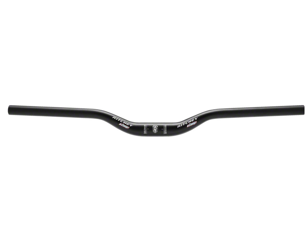 Ritchey Ritchey RL1 Rizer Handlebar - Aluminum, 670mm, 30mm Rise, 25.4mm, 9 Deg, Black