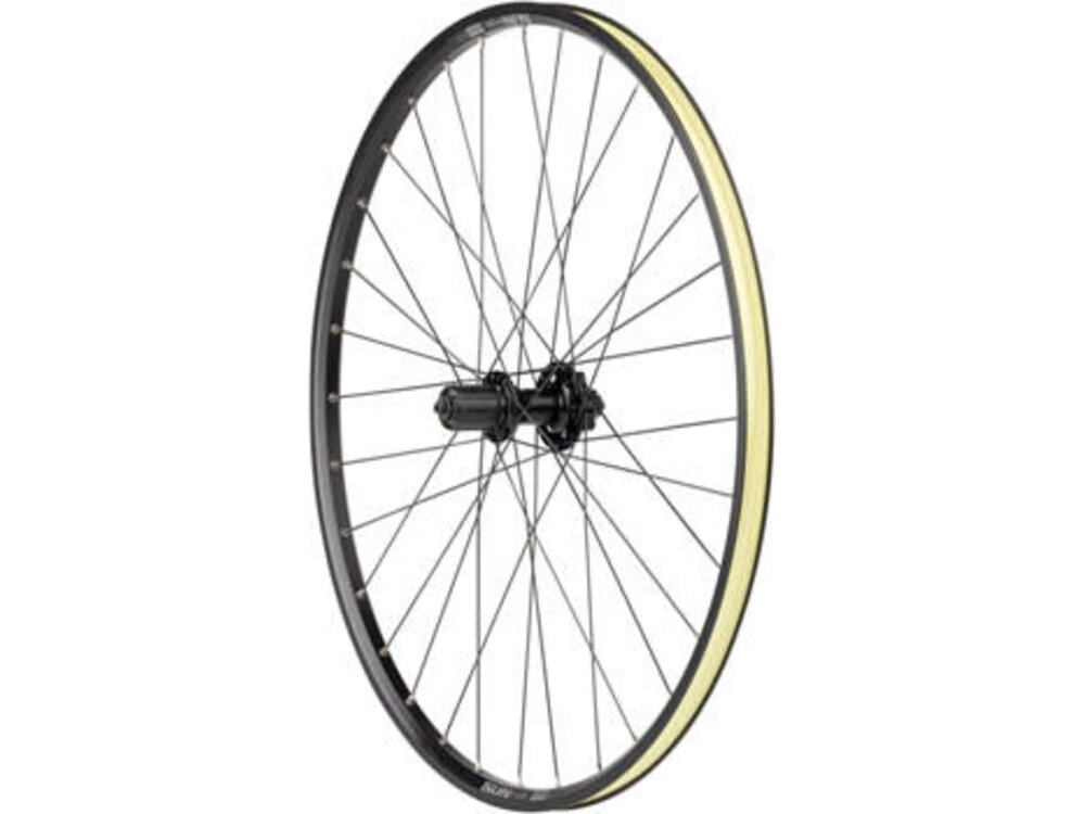 Quality Wheels Quality Wheels Value Double Wall Series Disc Rear Wheel - 27.5", QR x 135mm, 6-Bolt/Rim, HG, Black, 32H