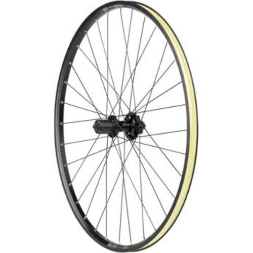 Quality Wheels Quality Wheels Value Double Wall Series Disc Rear Wheel - 27.5", QR x 135mm, 6-Bolt/Rim, HG, Black, 32H