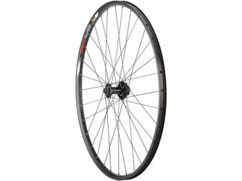 Quality Wheels Quality Wheels Value Double Wall Series Disc Front Wheel - 29", QR x 100mm, 6-Bolt, Black, Clincher, 32H