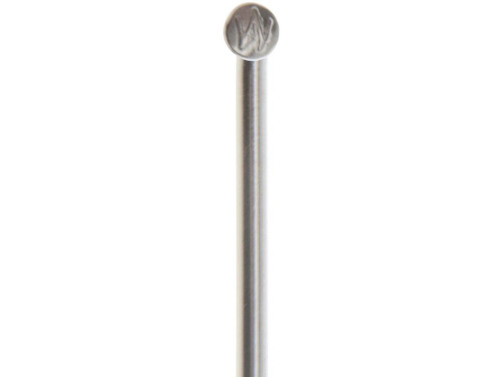 Sapim Leader 222mm Stainless Steel 14g - Silver - Straight Pull