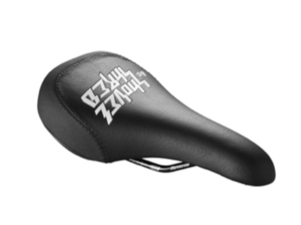 Reverse Nico Vink Shovel and Shred Saddle, Black/Gray NLS