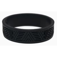 LOAM DROPPER SILICONE BAND 30.9/ 31.6mm Black Out Black