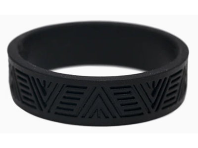 PNW LOAM DROPPER SILICONE BAND 30.9/ 31.6mm Black Out Black