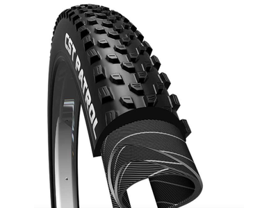 CST TIRE CSTP PATROL 27.5x2.8 BK/BK WIRE SC