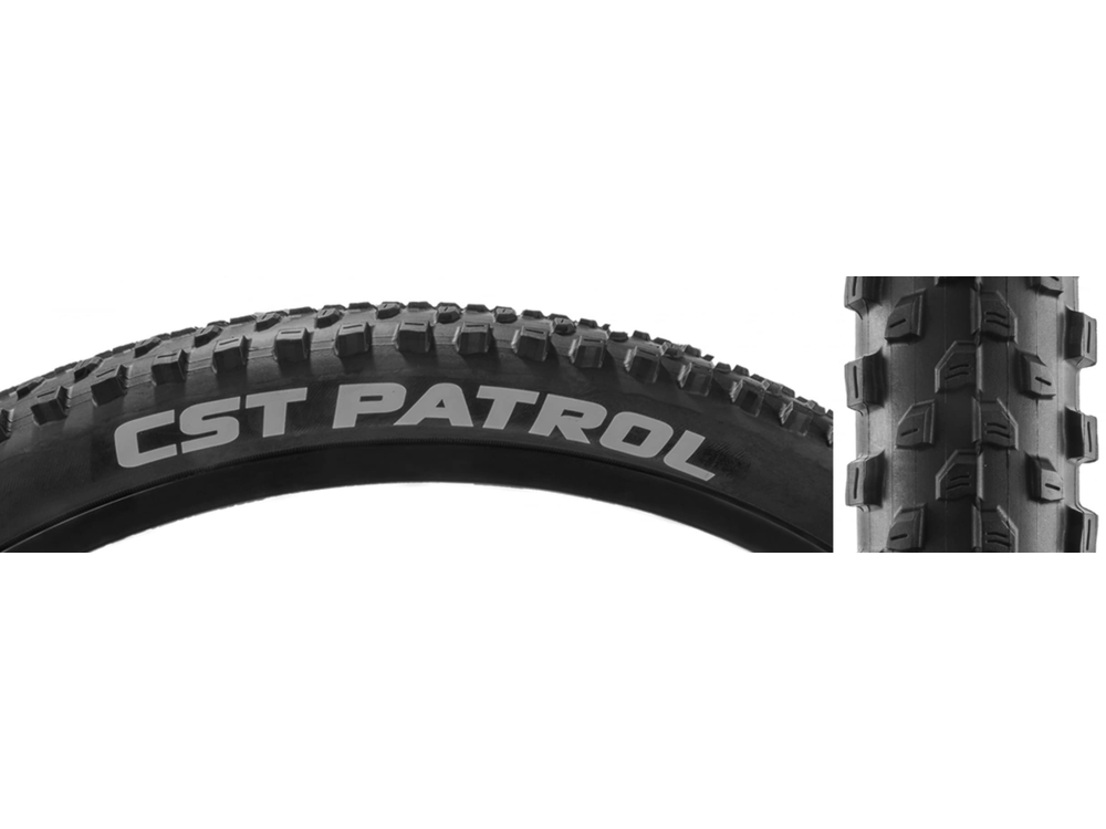 CST TIRE CSTP PATROL 27.5x2.8 BK/BK WIRE SC
