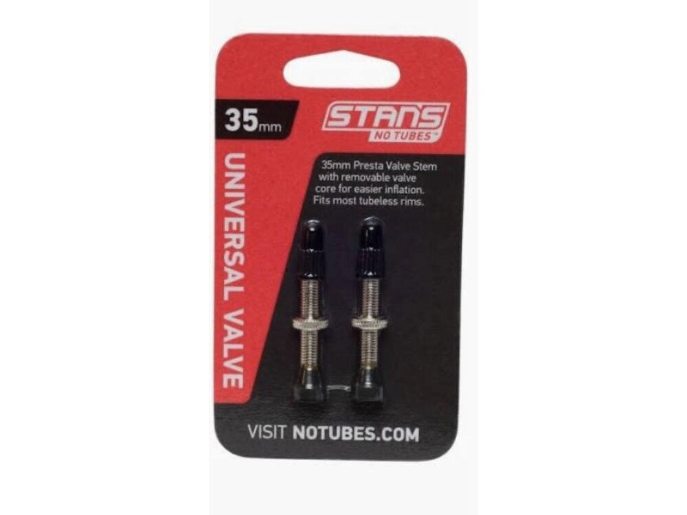 Stan's No Tubes Stan's NoTubes Brass Valve Stems - 35mm Single