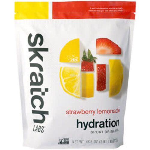 Skratch Labs Skratch Labs Hydration Sport Drink Mix - Strawberry Lemonade, 60-Serving Resealable Pouch