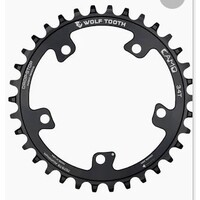 Wolf Tooth 110 BCD 5 Bolt Chainring 34T compatible with SRAM Flattop