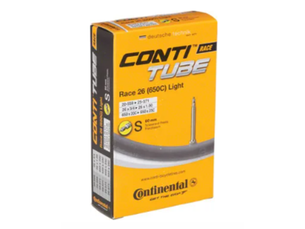 Continental Continental Light Tube - 26 / 650c x 20 - 25mm, 60mm Presta Valve