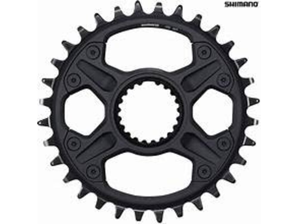 Shimano Deore FC-M6100-1 Direct Mount Chainring - 32t, 12-Speed, Black