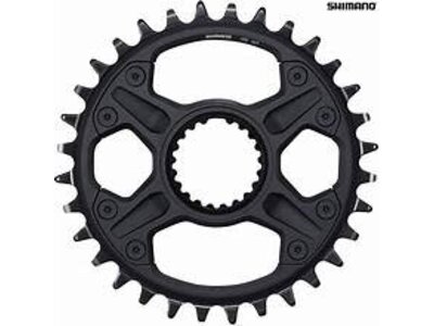 Shimano Deore FC-M6100-1 Direct Mount Chainring - 32t, 12-Speed, Black