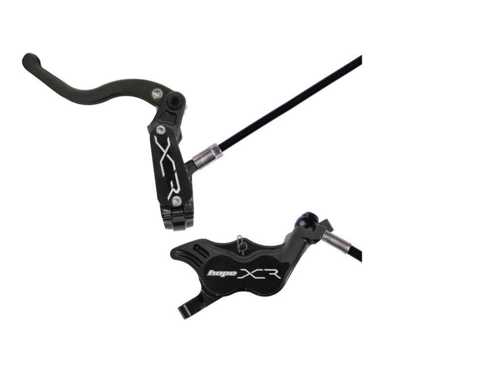 Hope XCR Pro E4 Disc Brake, Right/Rear, 74mm, Black