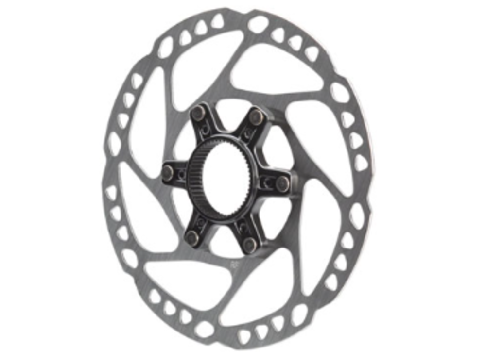 Shimano Shimano SM-RT64-S Disc Brake Rotor with External Lockring - 160mm, Center Lock, Silver