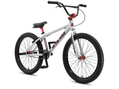 SE Bikes SO Cal Flyer 24 Iced Out Silver