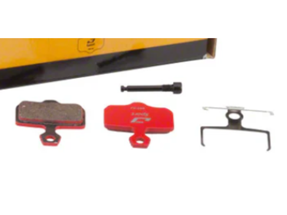 Jagwire Jagwire Sport Organic Disc Brake Pads for SRAM Level TL, T, DB5, DB3, DB1, Avid Elixir R, CR, CR Mag, 1, 3, 5, 7, 9, X0, XX, World Cup single