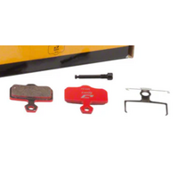 Jagwire Sport Organic Disc Brake Pads for SRAM Level TL, T, DB5, DB3, DB1, Avid Elixir R, CR, CR Mag, 1, 3, 5, 7, 9, X0, XX, World Cup single