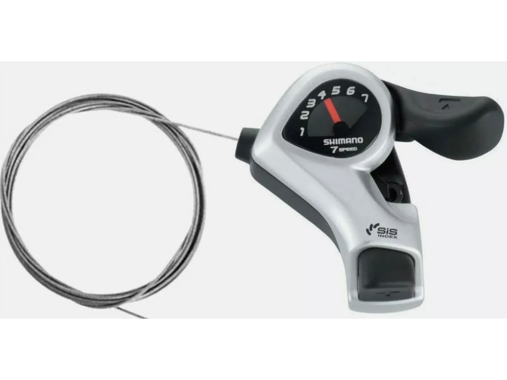 Shimano SHIFT LEVER, SL-FT55-7R, TOURNEY, RIGHT 7-SPEED, 2050MM INNER