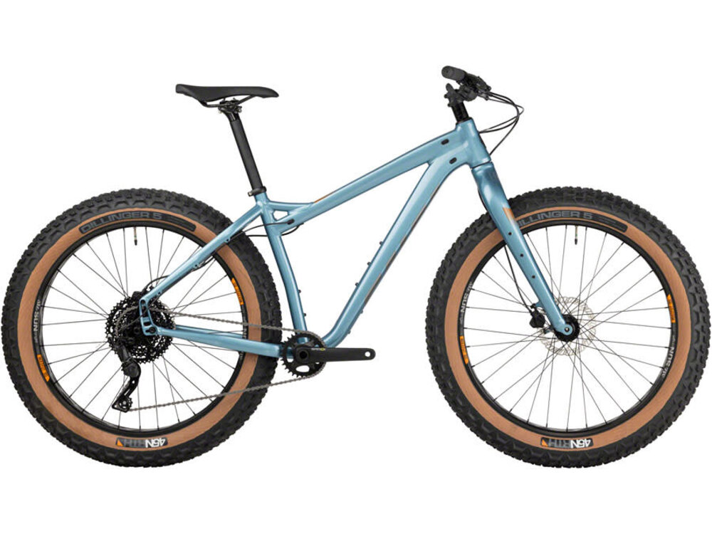 Salsa Salsa Heyday! Advent Fat Tire Bike - 26", Aluminum, Blue, Medium